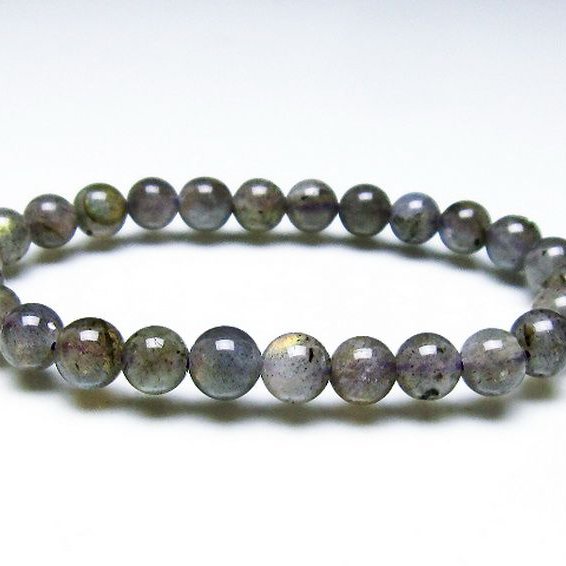 ピンクラブラドライト ブレスレット 7mm [T235-2778]