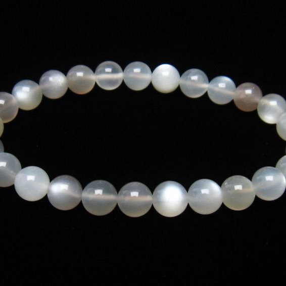 ムーンストーン ブレスレット  8mm [T238-6082]