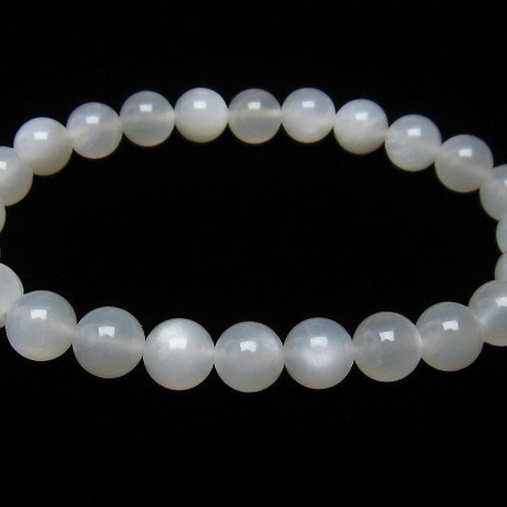 ムーンストーン ブレスレット  8mm [T238-6099]