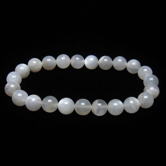 ムーンストーン ブレスレット  8mm [T238-6237]