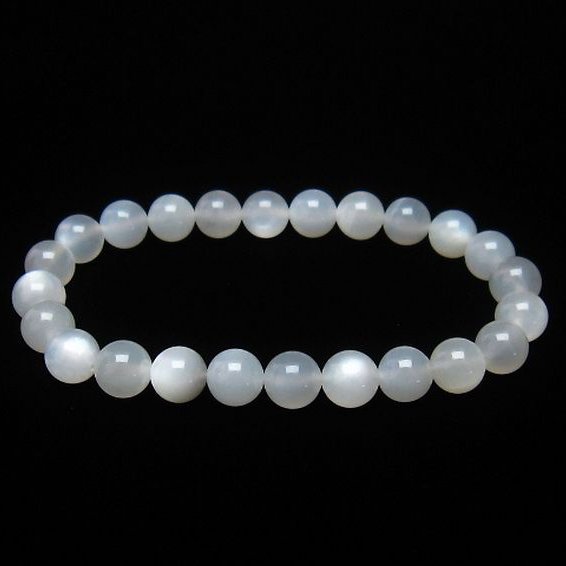 ムーンストーン ブレスレット 8mm [T238-6344]