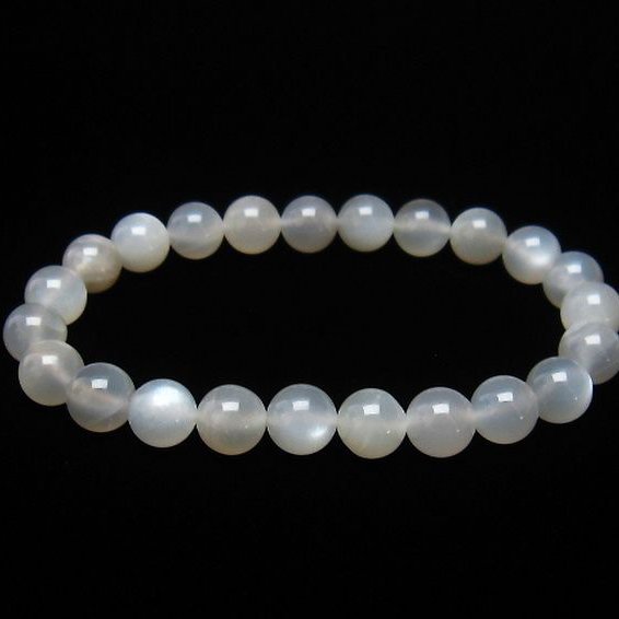 ムーンストーン ブレスレット 8mm [T238-6355]