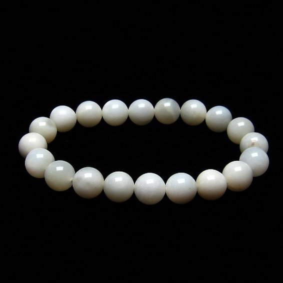 ムーンストーン ブレスレット 10mm [T238-6547]