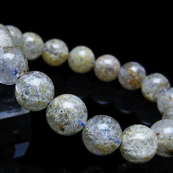 ホワイトガーデンファントムクォーツ ブレスレット 12mm [t239-3065]