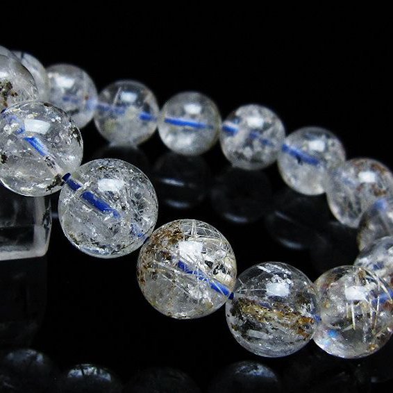 ホワイトガーデンファントムクォーツ ブレスレット 13mm [T239-3116]