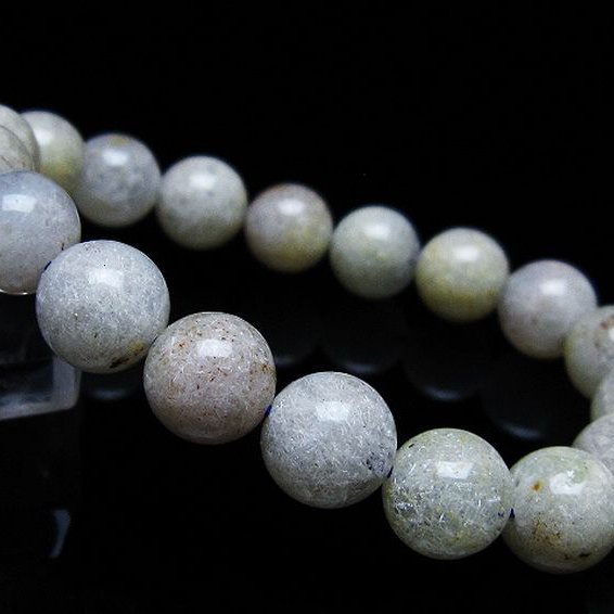 ホワイトガーデンファントムクォーツ ブレスレット 11mm [T239-3137]