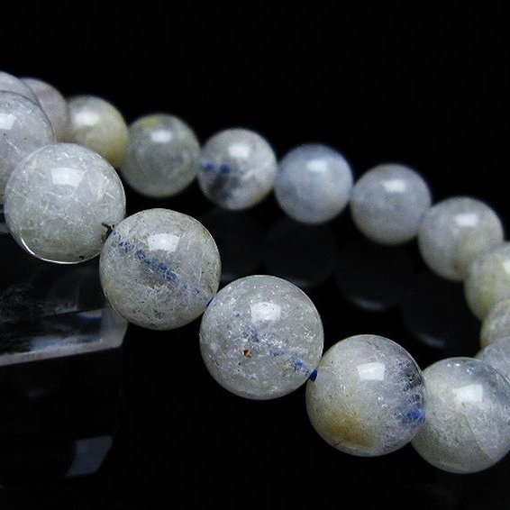 ホワイトガーデンファントムクォーツ ブレスレット 12mm [T239-3143]