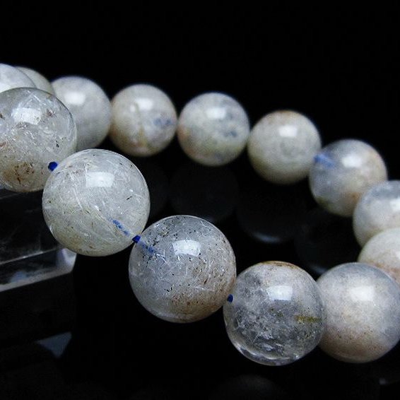 ホワイトガーデンファントムクォーツ ブレスレット 15mm [T239-3151]