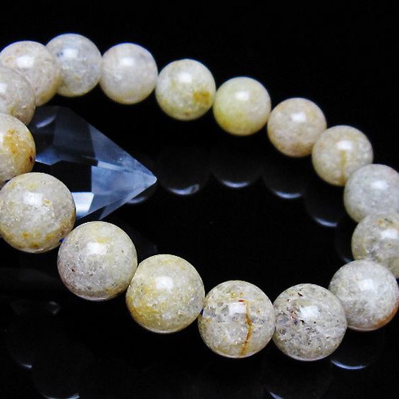 ホワイトガーデンファントムクォーツ ブレスレット 12mm [T239-3206]