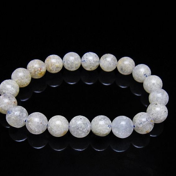 ホワイトガーデンファントムクォーツ ブレスレット 10mm [T239-3242]