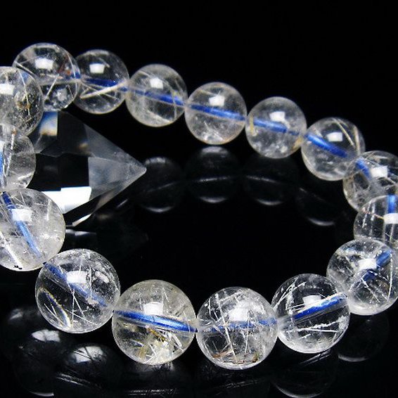 ホワイトガーデンファントムクォーツ ブレスレット 14mm [T239-3279]