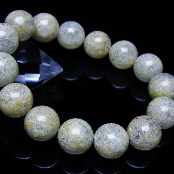 ホワイトガーデンファントムクォーツ ブレスレット 14mm [T239-3363]