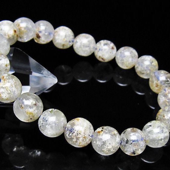 ホワイトガーデンファントムクォーツ ブレスレット 10mm [t239-3499]