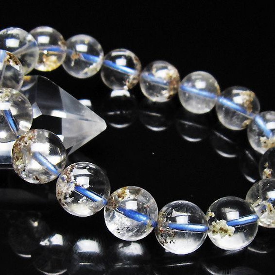 ホワイトガーデンファントムクォーツ ブレスレット 12mm [t239-3568]