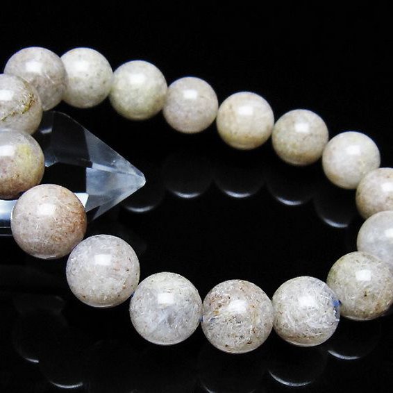 ホワイトガーデンファントムクォーツ ブレスレット 12mm [t239-3601]