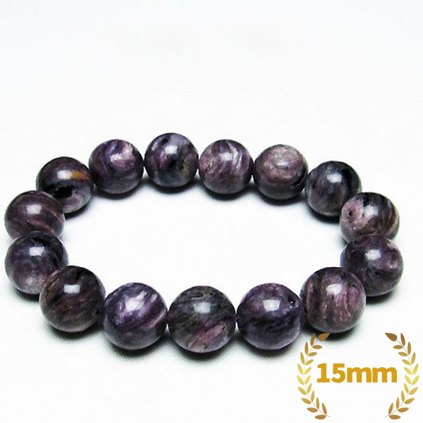 チャロアイト ブレスレット 15mm [T24-8896]