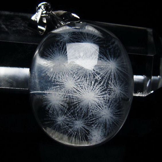 ホワイトスタークォーツ  ペンダント [T240-2812]