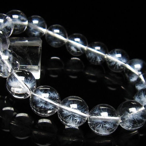 ホワイトスタークォーツ ブレスレット 12mm [T241-2288]