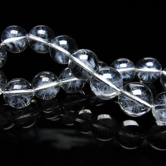 ホワイトスタークォーツ ブレスレット 12mm [T241-2347]