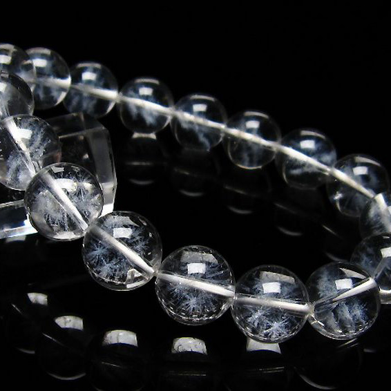 ホワイトスタークォーツ  ブレスレット 12mm [T241-2726]