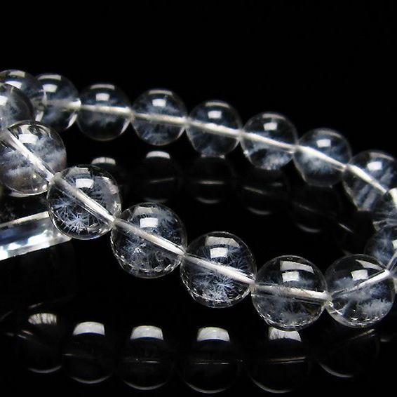 ホワイトスタークォーツ  ブレスレット 12mm [T241-2734]