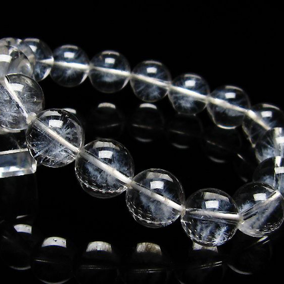 ホワイトスタークォーツ  ブレスレット 12mm [T241-2735]