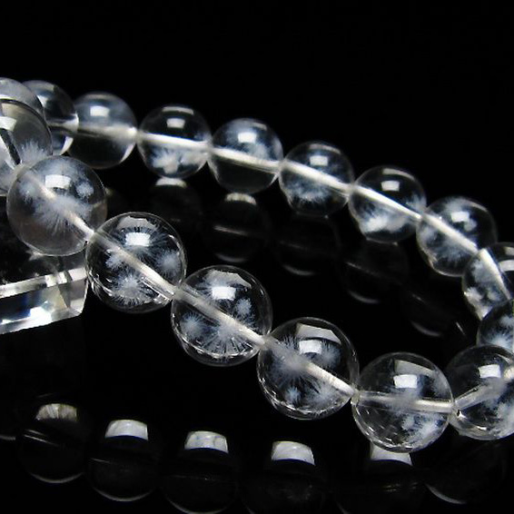 ホワイトスタークォーツ ブレスレット 12mm [T241-2742]