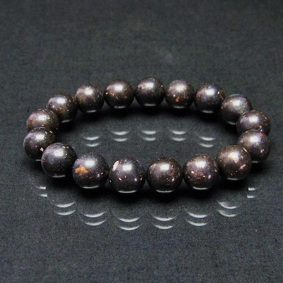 ブラックオパール ブレスレット 12mm [T249-3874]