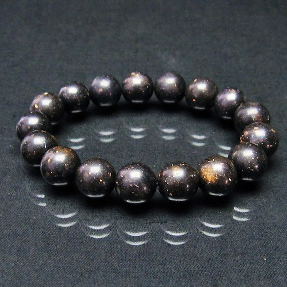 ブラックオパール ブレスレット 12mm [T249-3879]