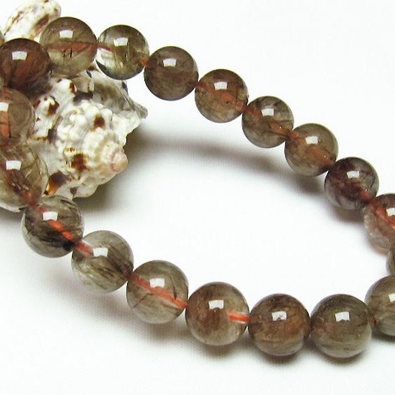 トルマリンインクォーツ ブレスレット 11mm [T251-2346]