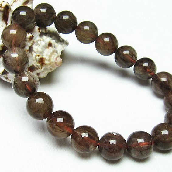 トルマリンインクォーツ ブレスレット 11mm [T251-2366]