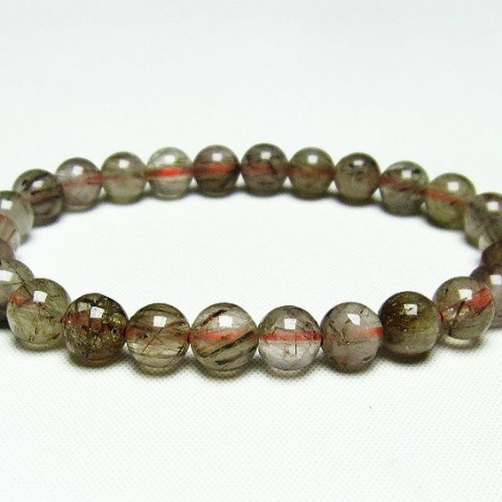 トルマリンルチル ブレスレット 7mm [T251-2841]