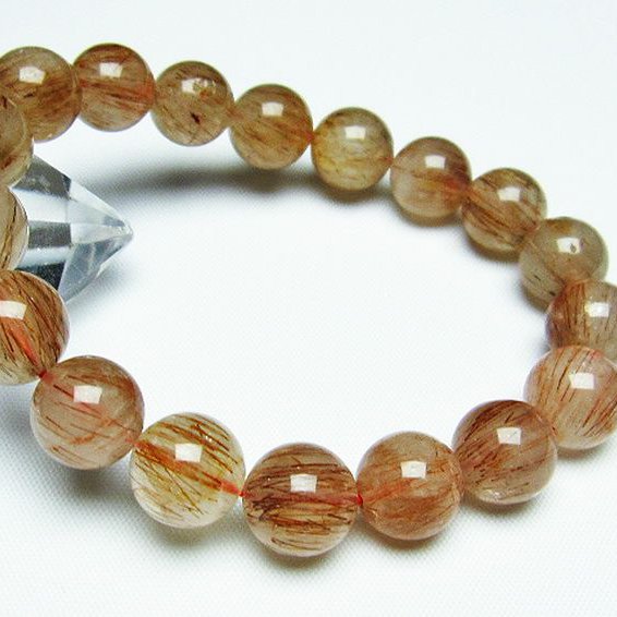 トルマリンインクォーツ ブレスレット 11mm [T251-2986]