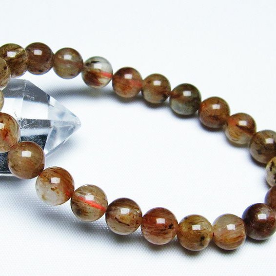 トルマリンインクォーツ ブレスレット 8mm [T251-3003]