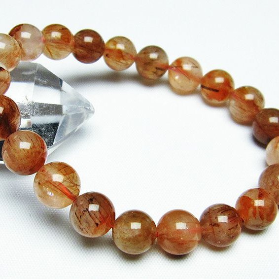 トルマリンインクォーツ ブレスレット 9mm [T251-3024]