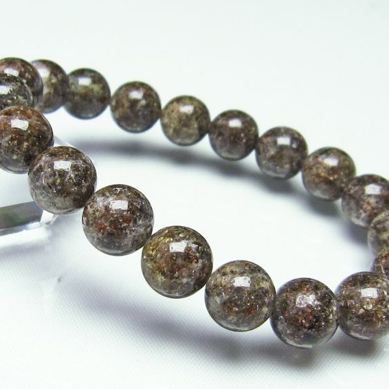 ガーデン トルマリンルチル入り  ブレスレット 10mm [T253-1793]