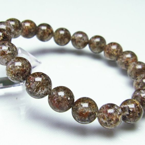 ガーデン トルマリンルチル入り  ブレスレット 10mm [T253-1796]