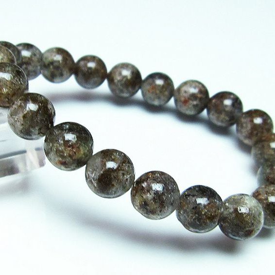 ガーデン トルマリンルチル入り  ブレスレット 9mm [T253-2561]