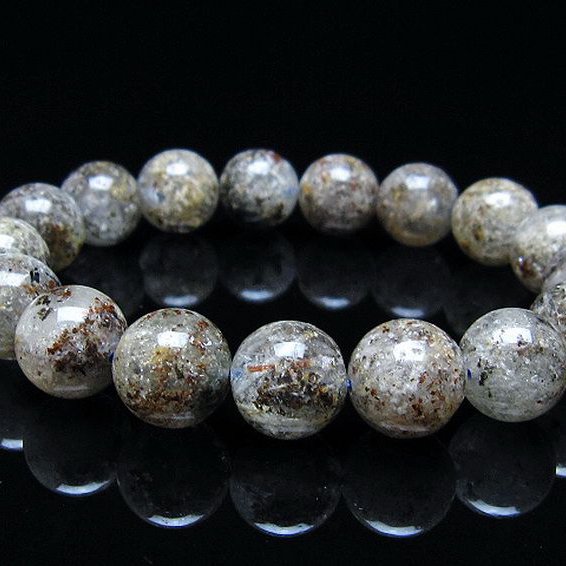 ガーデン トルマリンルチル入り  ブレスレット 12mm [T253-2865]