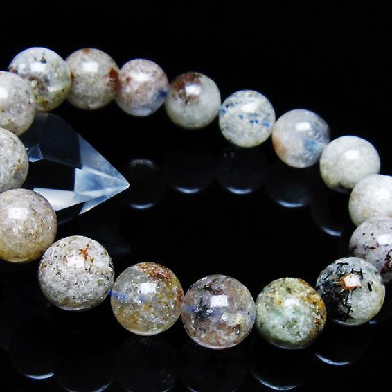 ガーデン トルマリンルチル入り  ブレスレット 13mm [T253-3015]