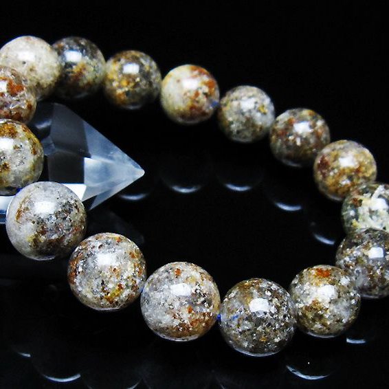 ガーデン トルマリンルチル入り  ブレスレット 13mm [T253-3061]