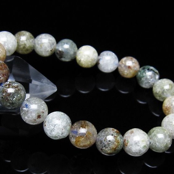 ガーデン トルマリンルチル入り ブレスレット 10mm [t253-3321]