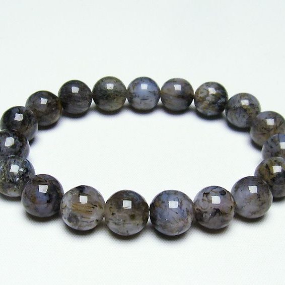 ルチルインアゲート ブレスレット 11mm [T258-1867]