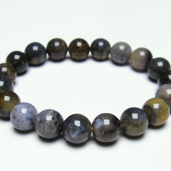 ルチルインアゲート ブレスレット 11mm [T258-1893]