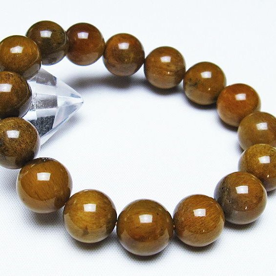 ルチルインアゲート ブレスレット 13mm [T258-1972]