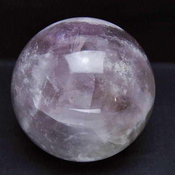 1.5Kg アメジスト 丸玉 105mm [T259-13307]