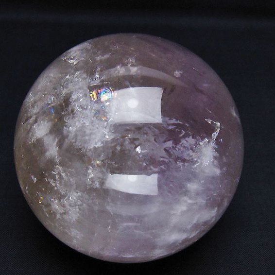 アメジスト 丸玉 72mm [t259-13403]