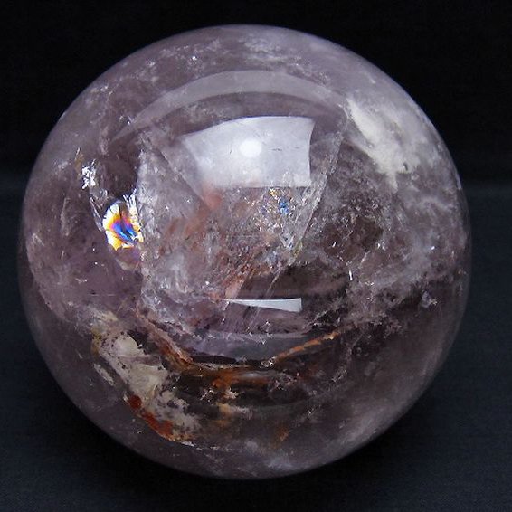 1.5Kg アメジスト 丸玉 105mm [t259-13530]