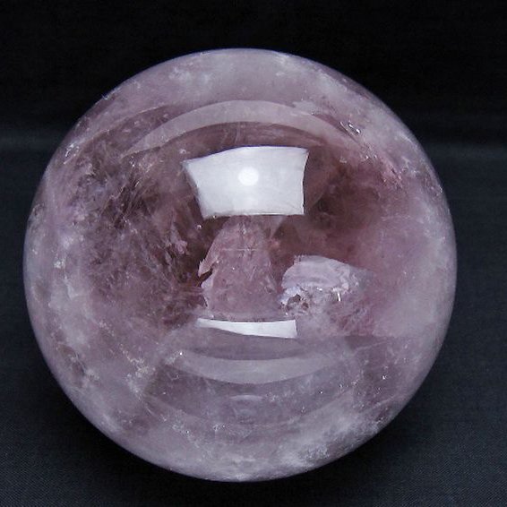 1.2Kg アメジスト 丸玉 95mm [t259-13535]