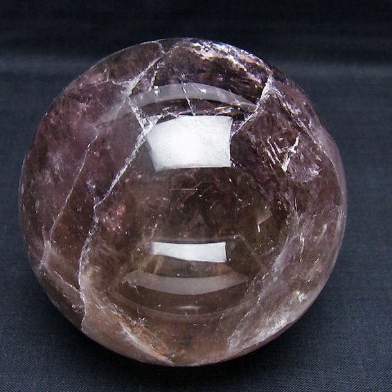 アメジスト 丸玉 82mm [t259-13576]